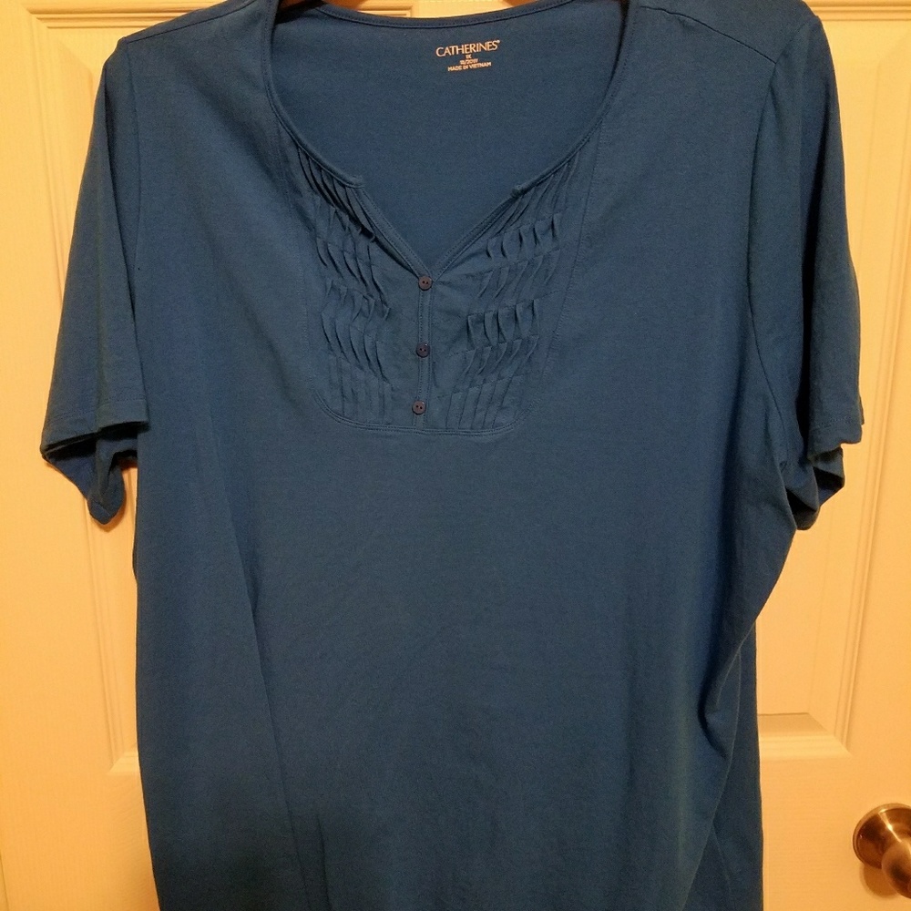 Catherine's tee plus size top 1x 18/20